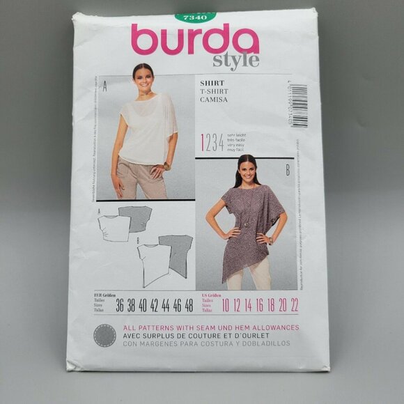 Burda Women's Sewing Patterns Multi-Size Options Mixed Lot of 3 Bundle Germany - Picture 2 of 8